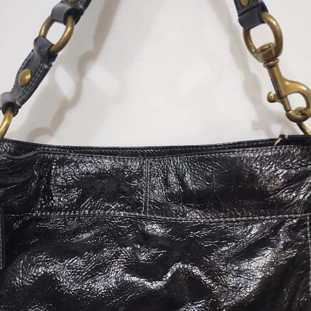 Black Coach Patent 